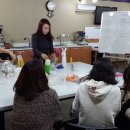 커피라떼아트 야간 이미지