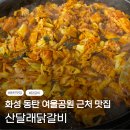 먹고갈래갖다줄까 | 화성 동탄 맛집 여울공원 근처 [산갈래닭갈비] 후기