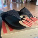 여름 슬리퍼 최강자 - 핏플랍(fitflop) 루루글리터샌들 블랙(30) 내돈내산 후기