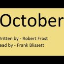 28. October / A Boy's Will(1913) - Robert Frost 이미지