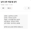 남자 생식기 색깔별 성격 이미지