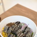 비에이치씨(BHC)치킨 분당정자점 | [분당 정자역 맛집] 훅트포케 – 검은깨 두부 포케와 블랙치킨샐러드 후기 (+가격·주차)