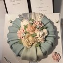 성공적인 아빠 칠순 잔치(2) : 플레져떡케이크 내돈내산 후기, 골드숫자초는 파리바게트