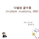 다발성 골수종 (multiple myeloma, MM) 이미지