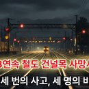 황당사건) 3연속 철도 건널목 사망사고 이미지