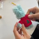 크리스마스 위빙 리스 이미지