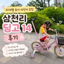 30개월 아이 첫 자전거 추천! 삼천리자전거 딩고14 핑크 구입 후기