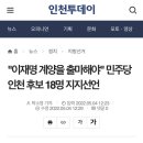 "이재명 계양을 출마해야" 민주당 인천 후보 18명 지지선언 이미지