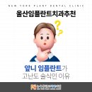 미소심는치과의원 | 울산임플란트치과추천 앞니 임플란트가 고난도 술식인 이유