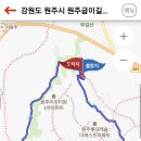 원주굽이길 원10코스 바람머리산길 이미지