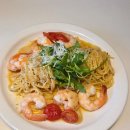 오일굳 | 은행동 브런치 맛집 '무글' 에그베네딕트, 새우오일파스타 후기