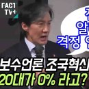 조국 &#34;진실을 알려주마&#34;..보수언론이 조국혁신당 저주하다 들통났다. 20대 지지율이 0% 라고? 어디서 뻥을! 이미지