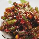 마늘쫑 무침 만들기 마늘쫑 반찬 마늘쫑고추장무침 레시피 이미지