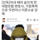 19) 로펌 변호사가 아내를 때려 죽인 이유 ㄷㄷㄷ 이미지