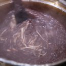 옹심이칼국수 팥죽 이미지