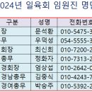 2024년 일육회 임원진 이미지