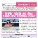 공무원 기본급 5%인상! 차별없이 기본급, 복리후생수당 지급하라! 이미지