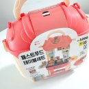 테이블푸드 | 다이소 장난감 패스트푸드 테이블세트 후기 ㅣ 아이가 푹 빠졌어요