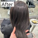 상수전철역 2번출구 | 상수역미용실 어나더즈 홍대상수점 웨딩염색 애쉬블루 톤다운 염색