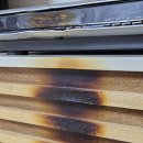 구수리 | 불에탄가구수리 불탄 원목 보수하기