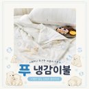 시원~~ 한 기능성 아이스 곰돌이 푸 냉감이불 이미지