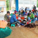 초도항 성게조형물 이미지