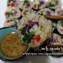 간단하고 맛있는 여름김밥4, 여름생야채김밥~ 이미지