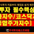 (주식투자하는법) 주가지수, 종합주가지수, 코스닥지수 (주식투자 필수핵심지식 마스터) 이미지