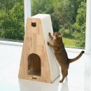 (주)펫코 | 펫코본 원목 캣타워 S, 숨숨집 스크래쳐 가격보고 깜짝 놀란 이유?