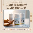 (주)신기사 | 고양이 종합 비타민 시니어 에이드 캣 노령묘 영양제