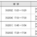 3월 28일 임진강역 시간표 이미지