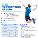제32회 전북특별자치도지사기 배드민턴 대회 요강 이미지