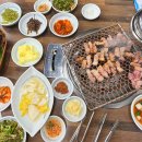 씨유 영주꽃동산점 | 영주 삼겹살 산하참숯불석쇠구이 반찬까지 맛있는 숨은 고기집