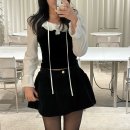 더바넷 벨벳 뷔스티에 mua velvet bustier top 구매 후기
