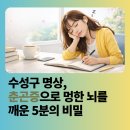 자월119치안센터 | 수성구 명상, 춘곤증으로 멍한 뇌를 깨운 5분의 비밀