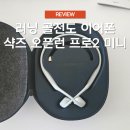 프로코디 | 러닝 골전도 이어폰 샥즈 오픈런 프로2 미니 내돈내산 후기