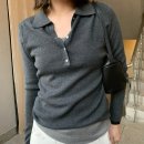 올리비아로렌 | 올리비아로렌 익스클루시브 레이어드 카라 니트 출근룩 후기 *온라인 한정