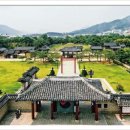 봉황동유적 패총단면전시관 이미지