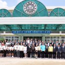 이명박 대통령 마이스터고등학교 방문 기념사진 이미지