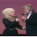 Kenny Rogers 와 Dolly Parton이 함께 부른 "Island in the stream" 이미지