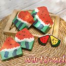 디자인 수박비누 이미지