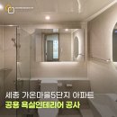 휴800 | 세종 욕실리모델링 다정동 가온마을5단지아파트 공용욕실리모델링 덧방시공 후기 힘펠휴젠트 휴젠뜨3설치