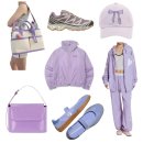 28245-11-09-001 | 요즘 유행이라는 우베코어, 연보라 봄 패션 낋여왔슨