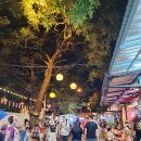 태국 방콕 여행자거리 카오산로드/밤거리 문화와 야경 이미지
