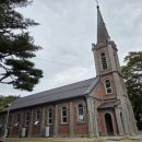 용소막마을 | 원주 7경 용소막성당 주차 미사시간 후기