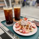 은빛77번길 | 멍푸치노가 있는 고양시 화정 애견동반 카페옥동주택 딸기크로플 내돈내산추천