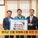 영덕 산불 피해복구에 전국 각계각층 기부 이어져 이미지
