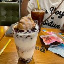 힐탑플러스 | 메가커피 여름시즌 신상 팥핑젤라또파르페 먹은 후기 :)