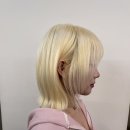 (주)페이스페이퍼 | 홍대탈색 잘하는 곳에서 완성한 중단발 레이어드컷 페이퍼뿌리탈색 시술 후기 ㅣ 홍대미용실 어바웃9 지연