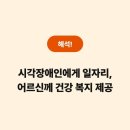 시각장애인경로당 네이버블로그